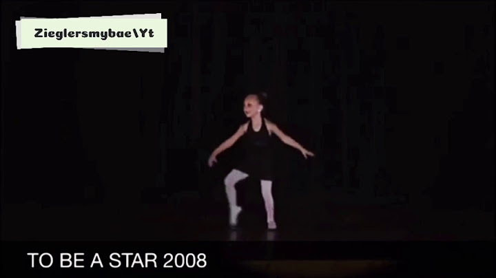 Maddie Ziegler First Solo "To Be a Star"