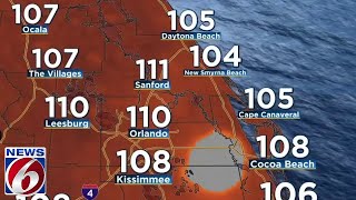H-O-T! Heat advisories issued in Central Florida as ‘feels like’ temps soar to 111