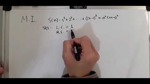 DSE M2 Mathematical Induction 題目的陷阱