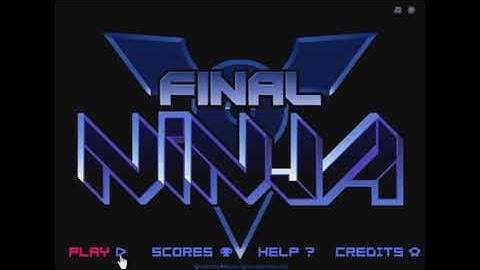 Final Ninja (Nitrome.com) - Full Gameplay Levels 1-20