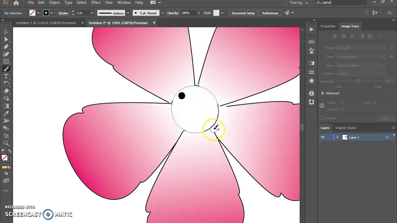 Where to find the pencil tool on Adobe Illustrator/Photodhop/indesign ...