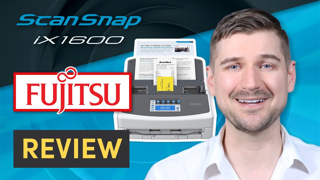 📊 Fujitsu ScanSnap iX1600 Desktop Scanner (Review & Setup) What You Need  to Know