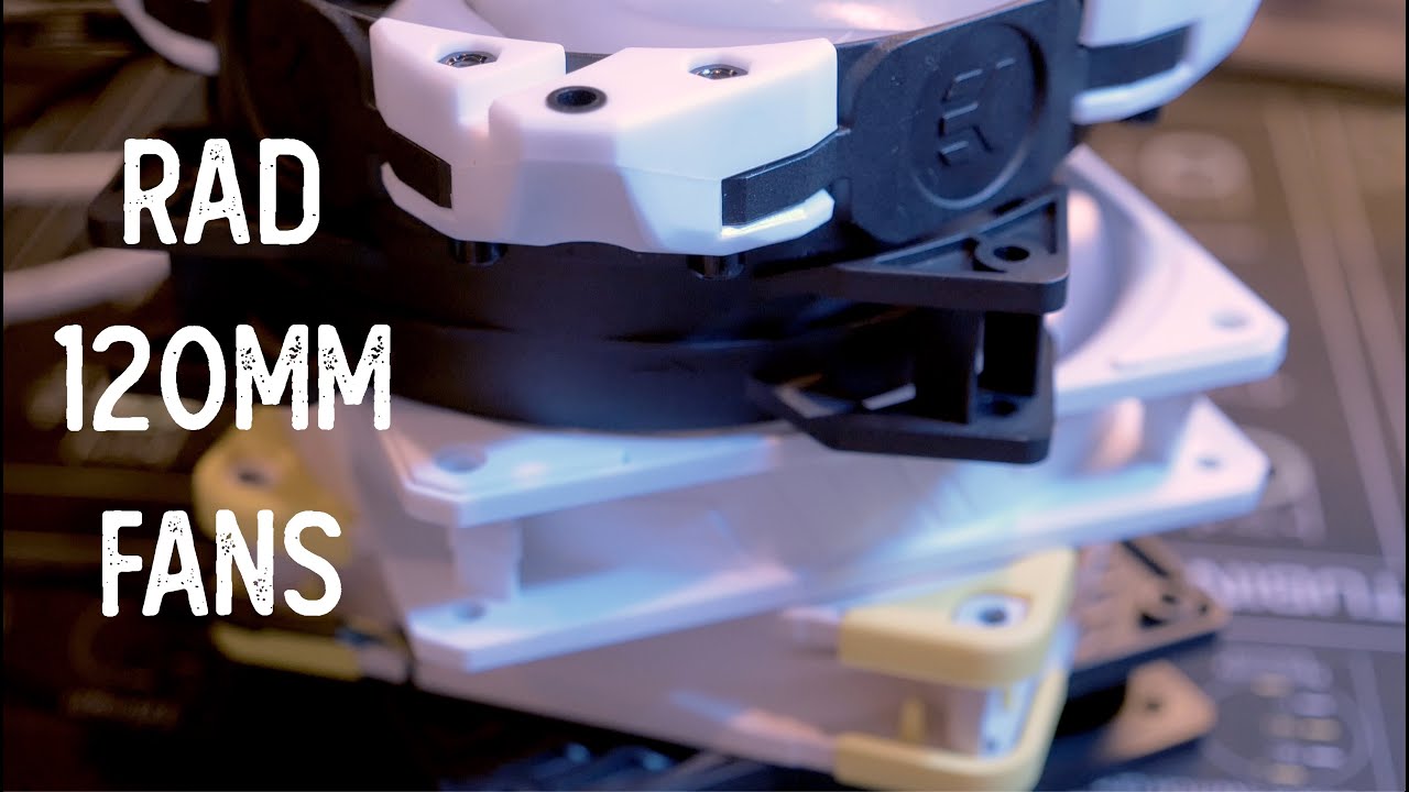 120mm Fans for Water Cooling Radiators: Round One! - YouTube
