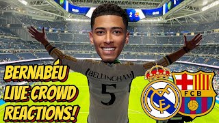 😱Bellingham FATHERS Barça Once Again😈 Real Madrid vs Barcelona El Clasico Live Crowd Reactions Vlog!