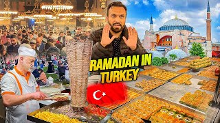 IFTAR in Istanbul Turkey 🇹🇷 Unique Tarawih Experience at Hagia Sophia Mosque 😍