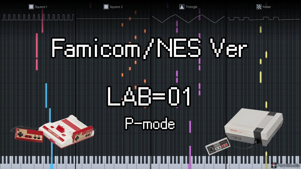 P-model - LAB=01 8-bit Cover(Famicom/NES Chiptune)