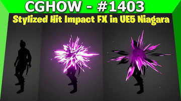 Showcase: Creating Stylized Hit Impact FX in UE5 Niagara
