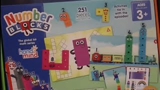 Number blocks Math link Cubes