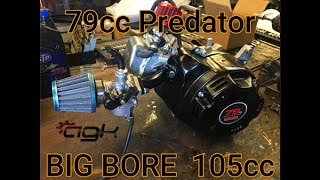 AGK's Stage 3 79cc Predator Build