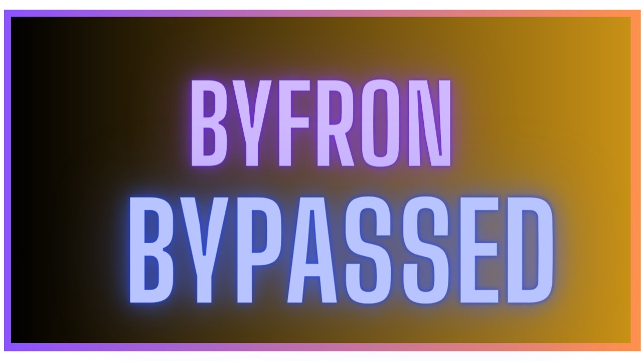 Roblox BYFRON is a joke... [cheating montage] - YouTube