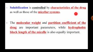 Lecture 8 / Advanced Pharmaceutics