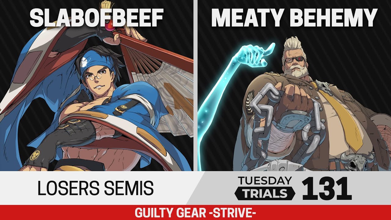 Tuesday Trials 131 GGST Losers Semis - SlabOfBeef (Anji) vs Meaty Behemy (Goldlewis)
