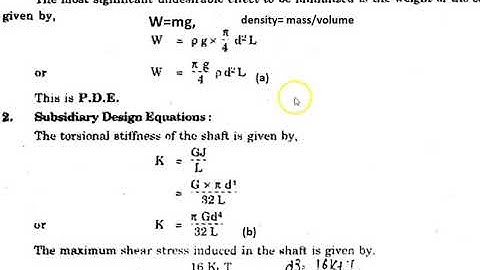 Example of optimum design Video 4