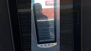 eink timetable display powered by papercast at Portishead Harbour Rd