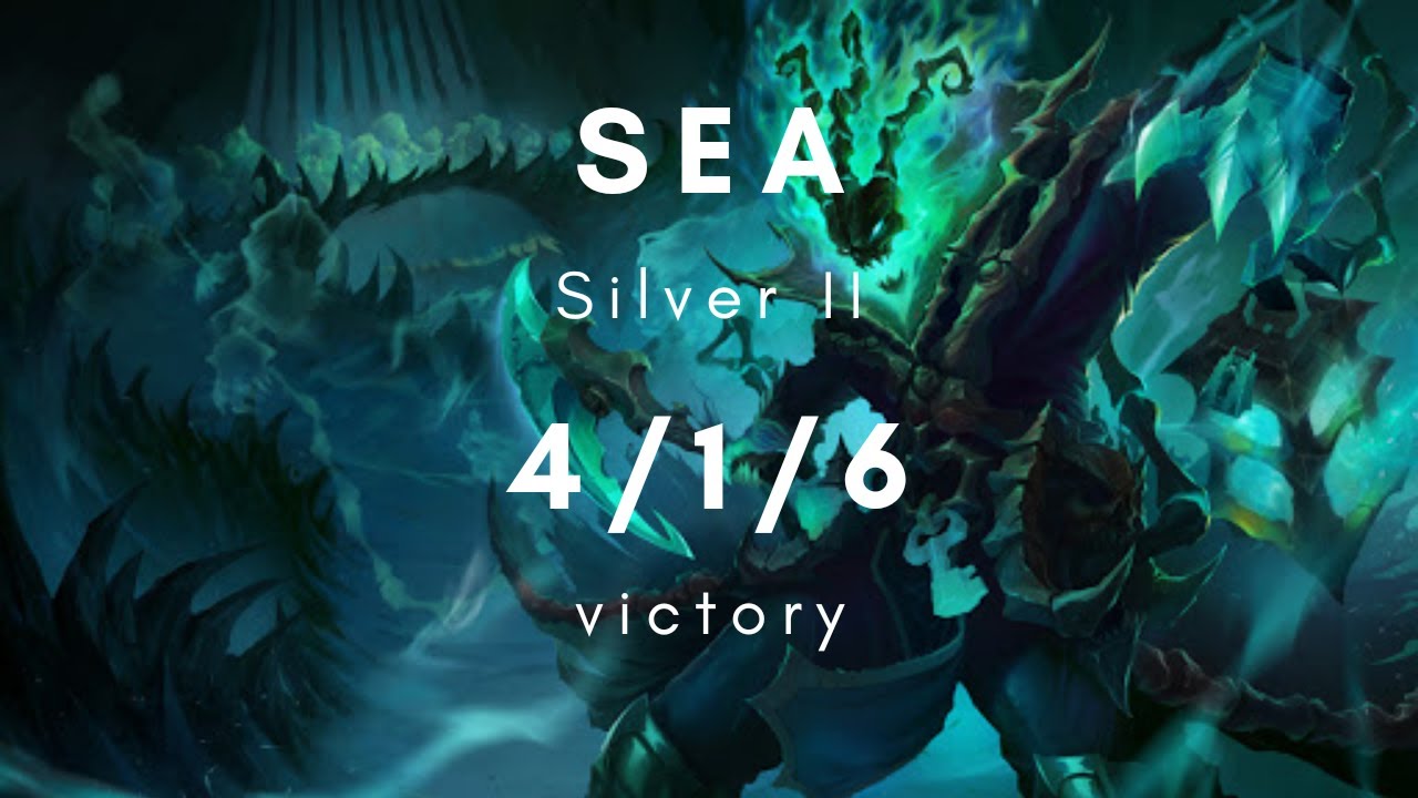 Thresh Support vs Taric - SEA SILVER - 4/1/6
