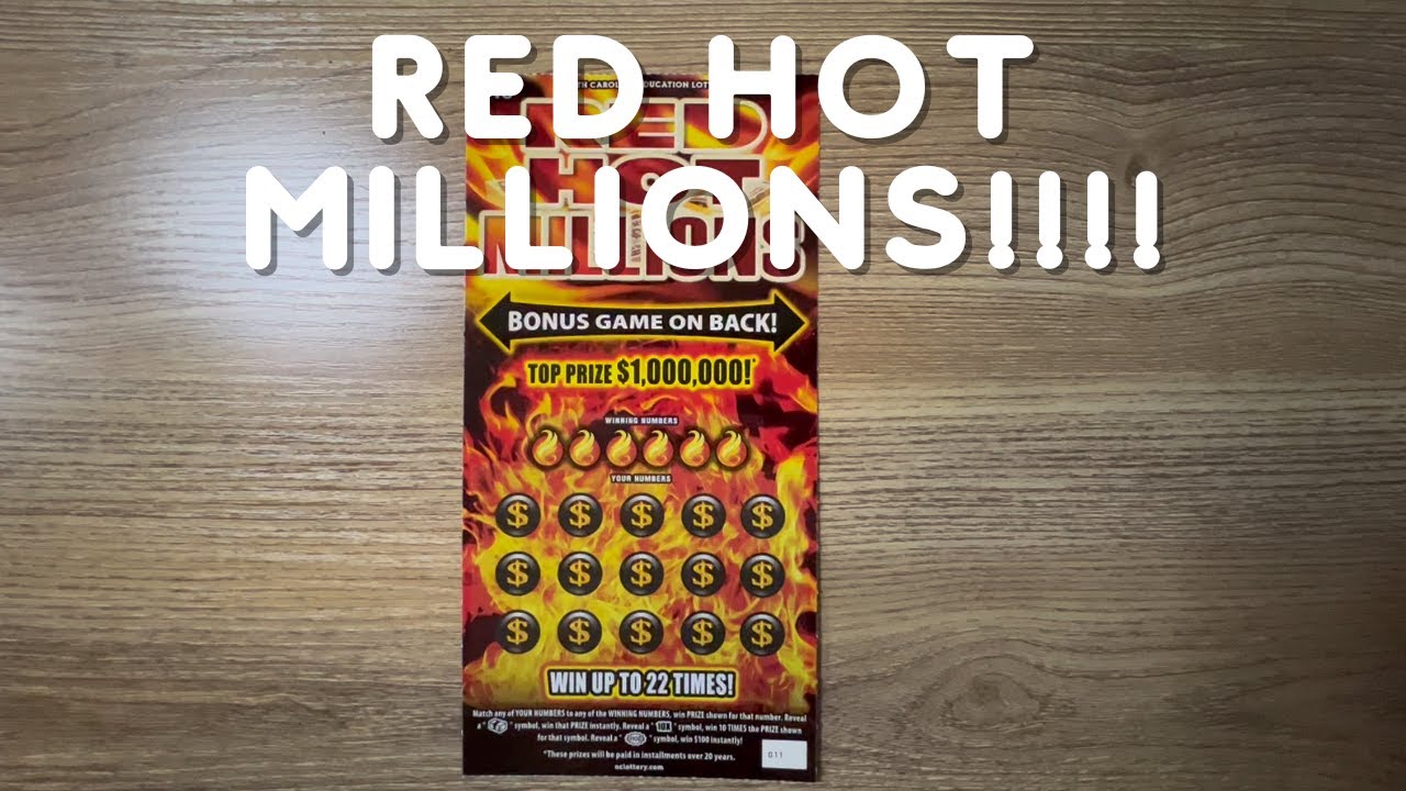 RED HOT MILLIONS NC Lottery Scratch Offs YouTube Red hot millions nc lottery scratch offs youtube