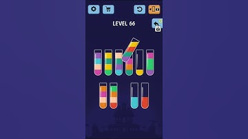 Water Color Sort Level 66 | Avir Gaming | New Color Game | New Level Game 2021
