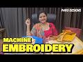Machine Embroidery Blouses | Paru Designs