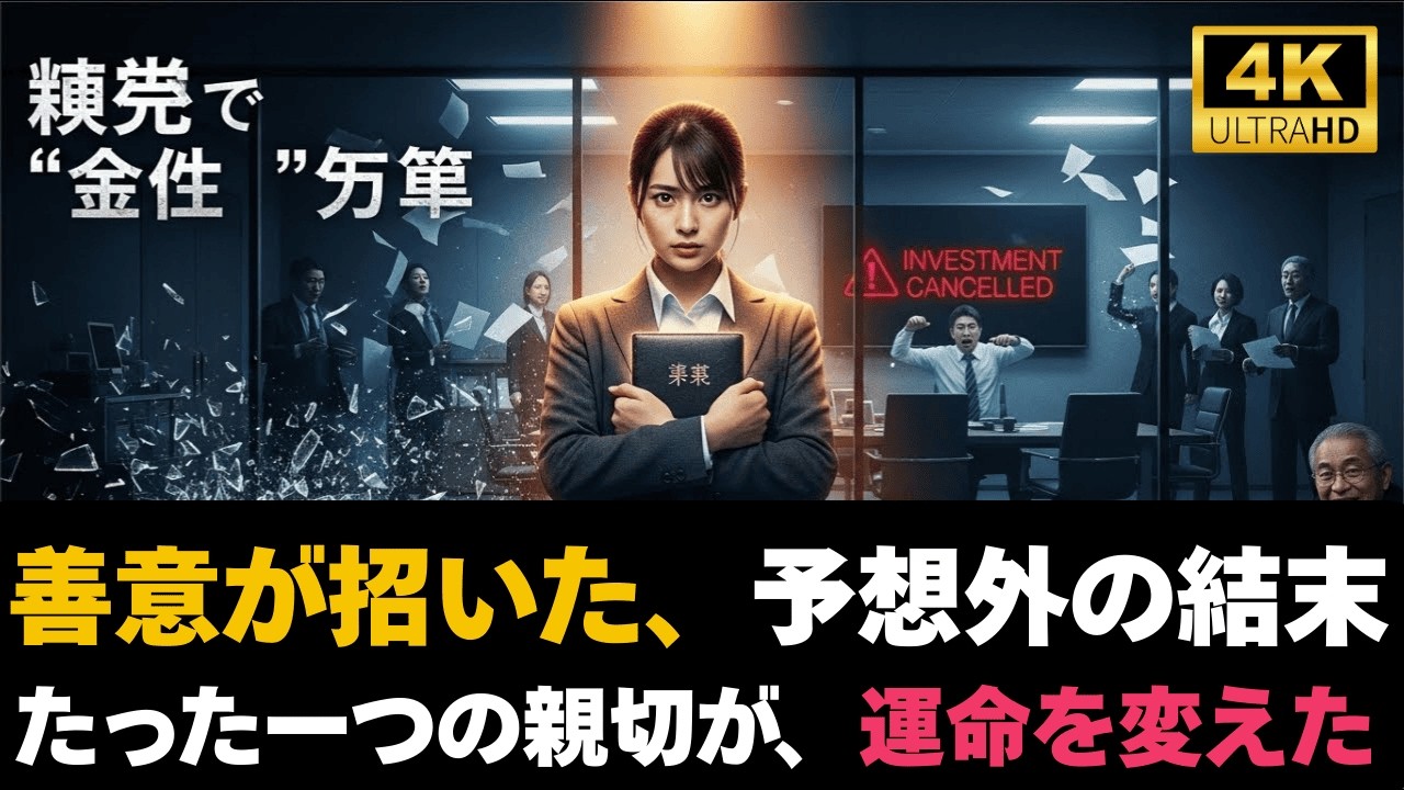 「大物とは知らず」誠実に対応した新人女性を解雇 → 3日後、会社に届いた“1000億円投資停止”の一報に役員が凍りついた…