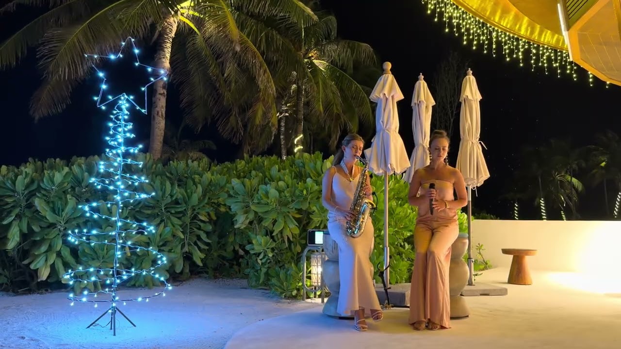 You’re Heart Is As Black As Night - Svitlana Gordiienko &@OllySax Duo Cover (Maldives Live)