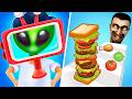 Sandwich Runner VS Find the Alien - All Level Gameplay Android,iOS - NEW UPDATE NP1