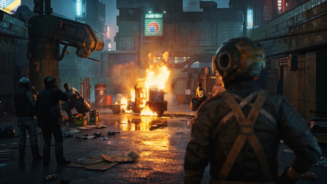 Unreal Engine 5 + AI tools Demo: Loneliness in Chiba City - YouTube