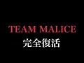 【TEAM MALICE 完全復活】メンバー紹介