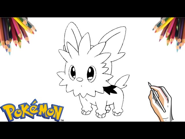 🧡 How To Draw Lillipup Pokemon 💛 CUTE POKEMON EASY - 포켓몬 그리는 방법 - Hur man  Ritar POKÉMON 