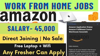 Amazon Job | Work From Home Jobs | Amazon | Mobile Work | Online Job | Part Time Job at Home | Job