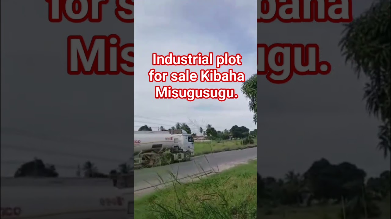 Industrial Plot for Sale Kibaha Misugusugu Along the Main Road