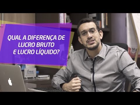 Vídeo: Diferença Entre Lucro Bruto E Lucro Operacional