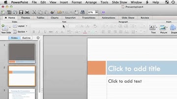 Create a PowerPoint Presentation from a Word Outline