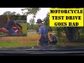 Arkansas State Police pursue man who took motorcycle for a test drive - ditches bike in backyard