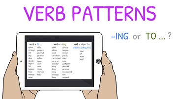 Verb patterns (-ing / to ...) - English grammar, MISTAKETIONARY® project