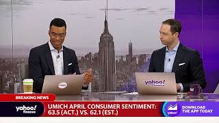 Consumer sentiment moves higher in April: UMich