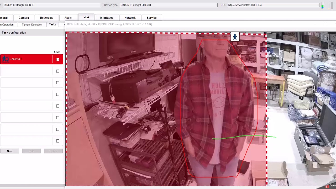 Bosch Video Analytics Creates Audio Warning - YouTube