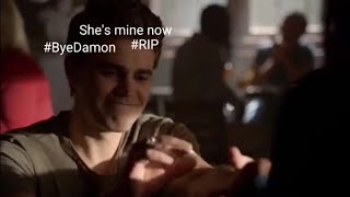 Stefan and Elena flirting with each other after breakup for 6 minutes 9 seconds straight