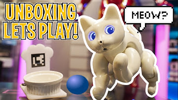 MarsCat - The First Bionic Cat Robot - UNBOXING, SETUP, AND PLAYING REVIEW!