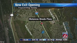 New I-95 exit opens in Flagler