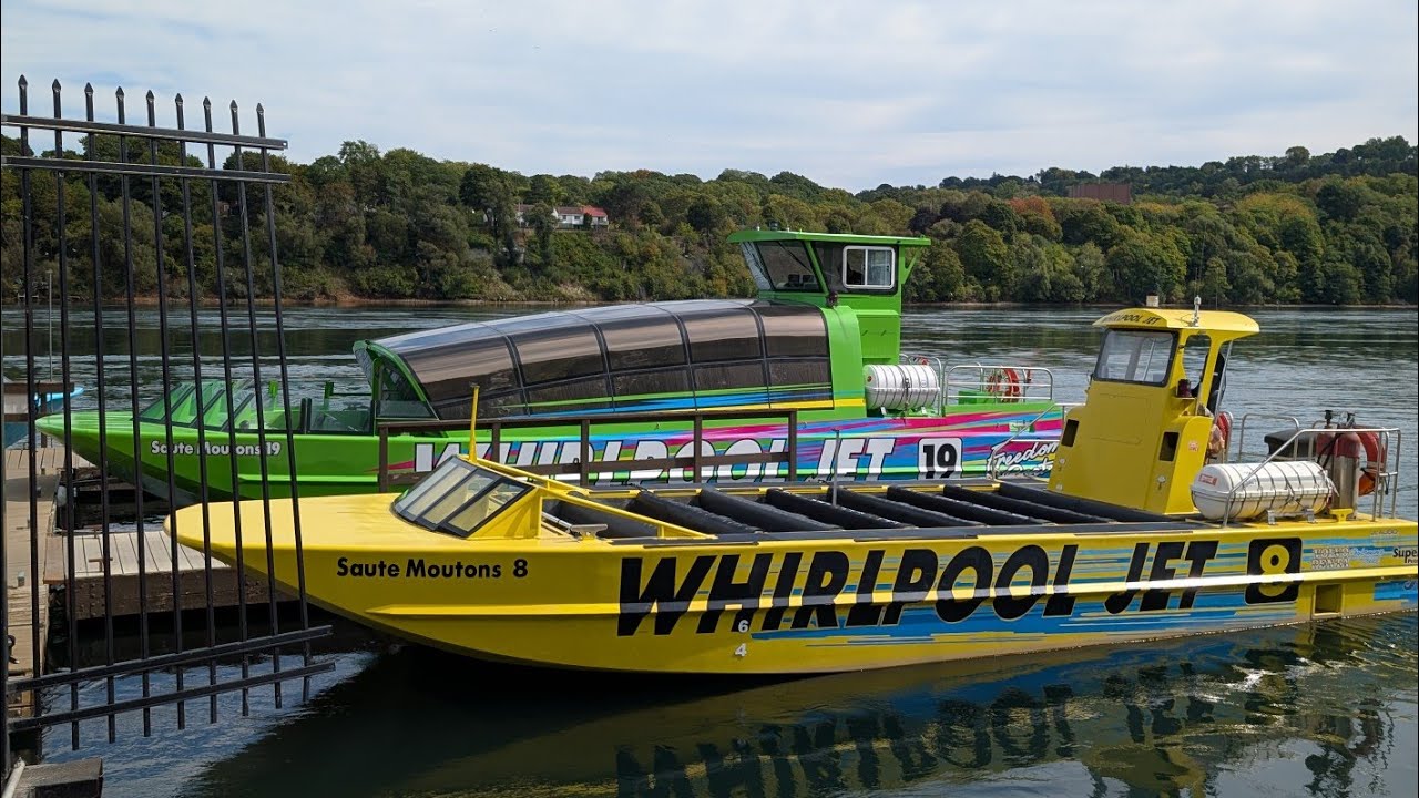 Прогулка на реактивном катере по Ниагаре