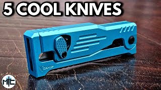 5 Cool Knives You Need To See!  2024