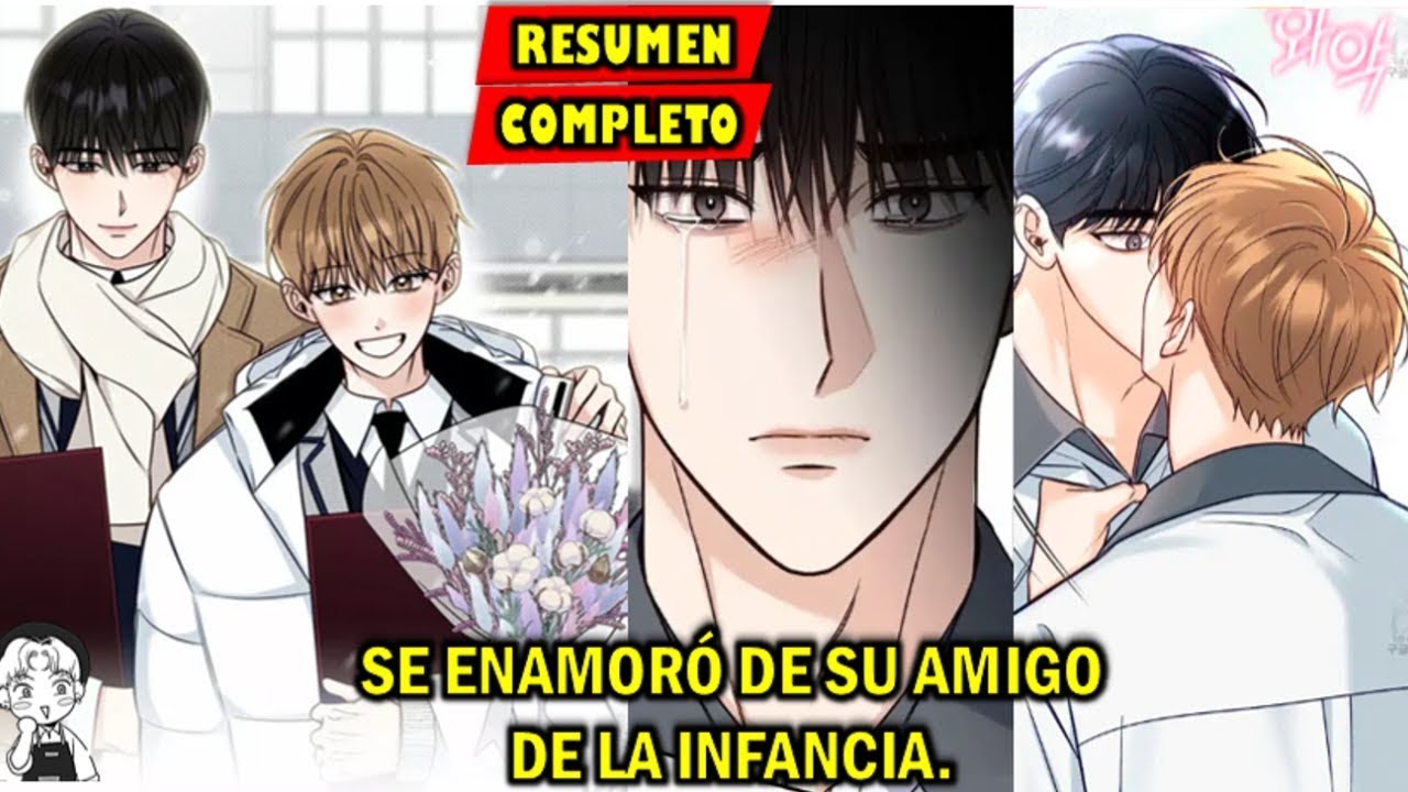 🌈Se enamoró de su amigo 💜Manhwa BL resumen💜