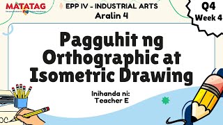 EPP 4- IA- Quarter 4 Week 4- Orthographic and Isometric Drawing (MATATAG)