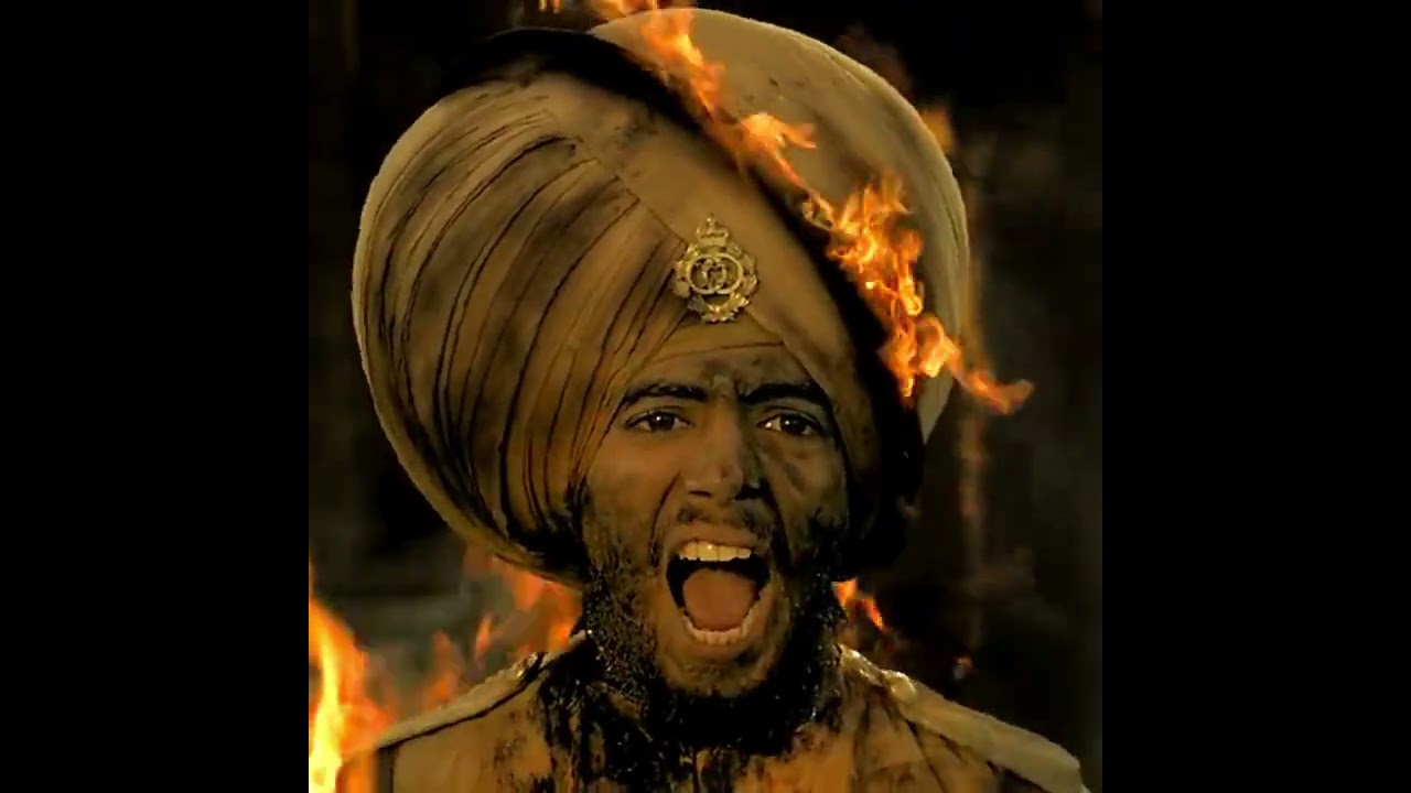 Sepoy Gurmukh Singh Epic Fire Scene Kesari 2019 Climax True Story Shorts