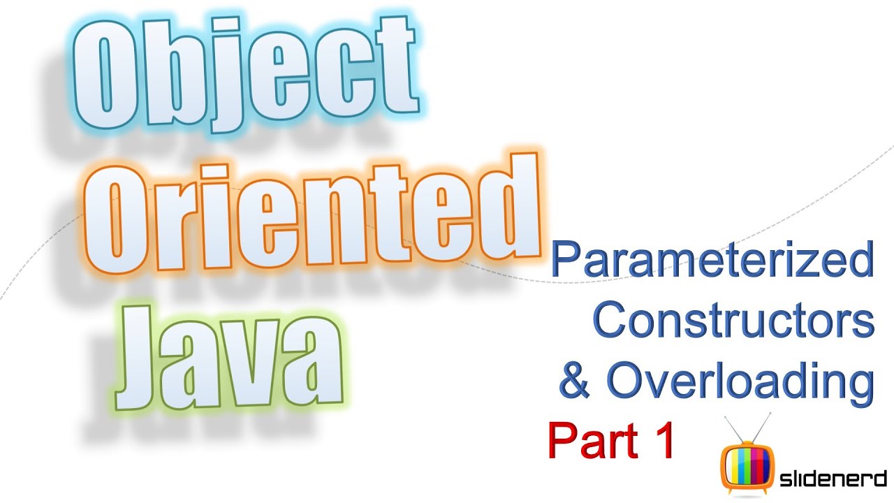 23 Java Constructor Overloading Theory | - YouTube