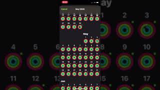 How to view Activity rings in monthly view on ios 14 screenshot 5