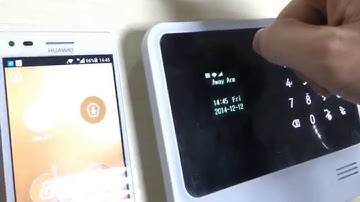 2015 NEW PRODUCT! WIFI + GSM + GPRS alarm system work with IP camera in one App