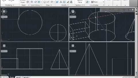 AutoCAD Into to 3D Modelling in CAD