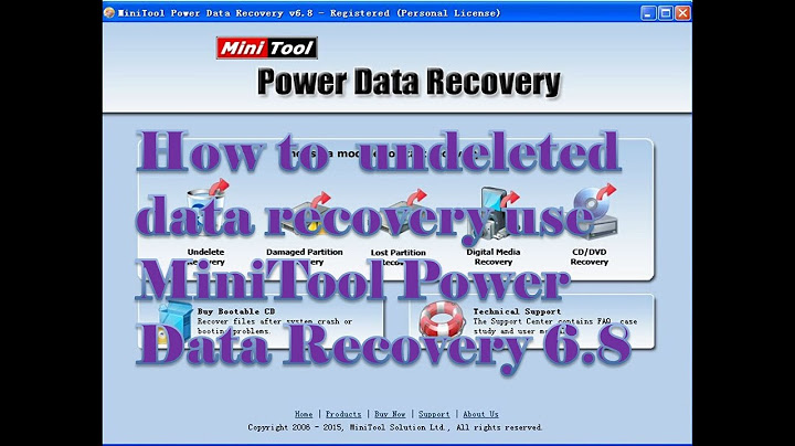 Lỗi invalid config file minitool power data recovery năm 2024