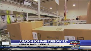 Amazon Job Fair for 30,000 jobs